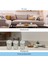 Mumluk Şamdan 3 Adet Tealight Uyumlu Üçlü Büyük Erimiş Mum Model 3