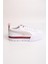 Mayze Lth Wn S Sneaker Kadın Günlük Spor Ayakkabı Beyaz-Kırmızı 38198327 3