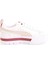 Mayze Lth Wn S Sneaker Kadın Günlük Spor Ayakkabı Beyaz-Kırmızı 38198327 4
