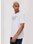Bisiklet Yaka Beyaz Erkek T-Shirt 232 Lcm 242016 Cador Beyaz 3