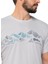 Jack Wolfskin Bisiklet Yaka Koyu Beyaz Erkek T-Shirt 1807183_5095 Peak Graphic T M 3