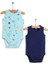 Organik 2li Uzay Atlet Body Erkek Bebek Erkek Bebek 1