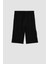 Regular Fit Cepli Basic Kapri Şort T4693AZ23SM 1