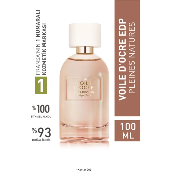 Yves Rocher Voile Docre EDP-Pleines Natures-100 ml