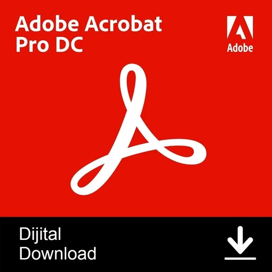 Adobe Acrobat DC Dijital İndirilebilir Lisans