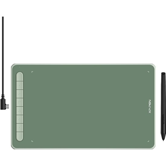 Xp-Pen Deco L_g Grafik Tablet Yeşil