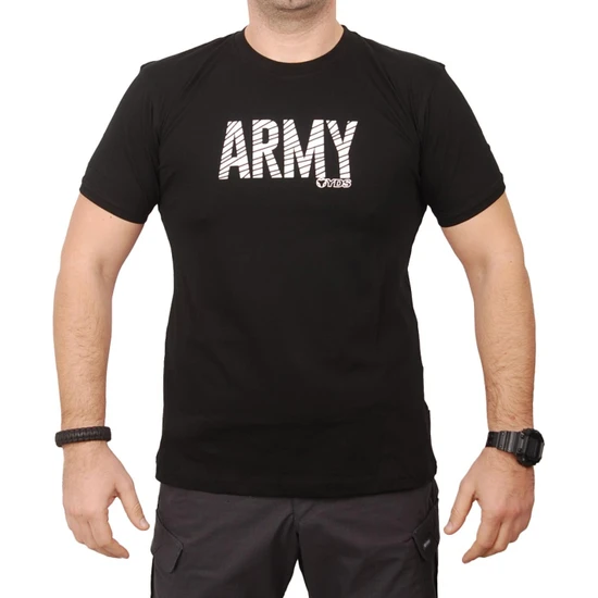 Yds Printed T-Shırt -Army