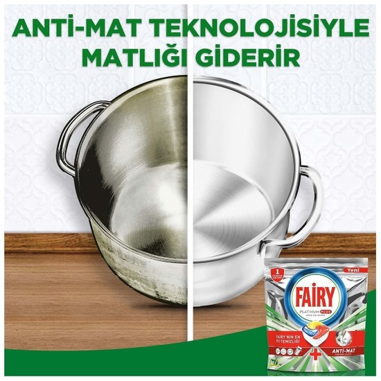 Fairy Platinum Plus Bulaşık Makinesi 75'li Kapsül + Fairy Fiyatı