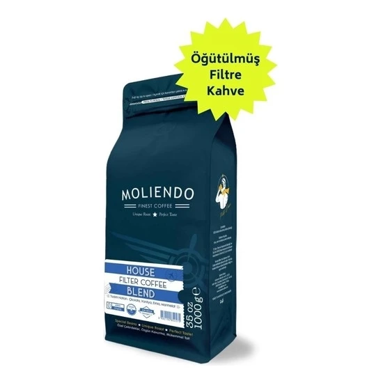Moliendo Finest Coffee Moliendo House Blend Filtre Kahve (Öğütülmüş Filtre Kahve) 1000 gr