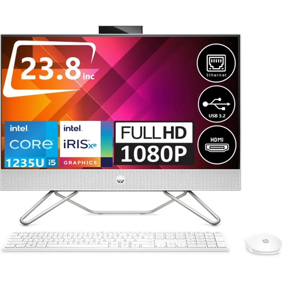 Hp Pro 240 G9 All-In-One Intel® Core™ I5 1235U 16GB 256GB SSD 23,8 WINDOWS11PRO Aıo Masaüstü Bilgisayar 236D384EA37+ZETTAUSBBELLEK