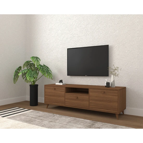 Conceptiva Relax Tv Sehpası 140 cm 3 Kapaklı Tv Ünitesi
