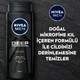 NIVEA MEN Deep Dimension Erkek Duş Jeli 500ml, 3ü1 Arada Vücut, Saç ve Yüz için Pratik Kullanım, Gün Boyu Erkeksi Ferah Koku