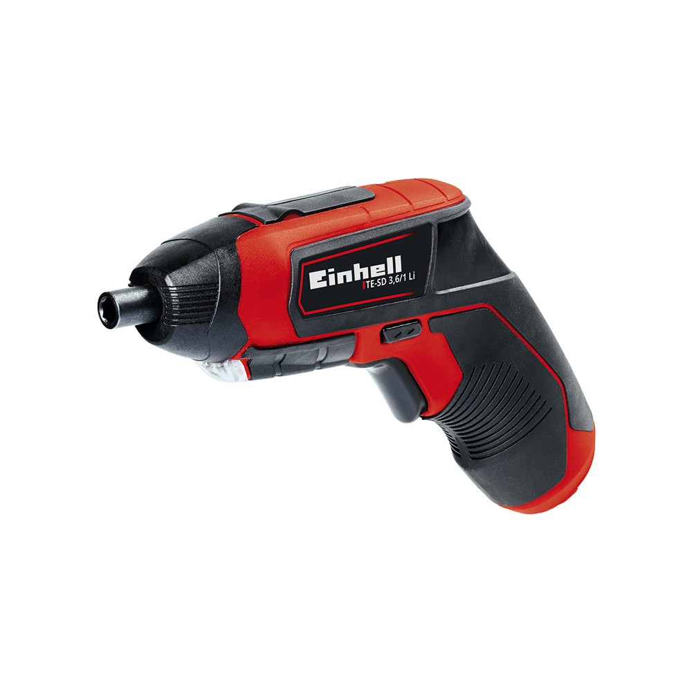 Einhell Şarjlı Vidalama TE-SD 3,6/1 Li 4513501 | Li-ion | 3,6 V | 4,5 Nm | Mikro USB şarj cihazı | manyetik uç tutucu | LED aydınlatma | yumuşak tutamak
