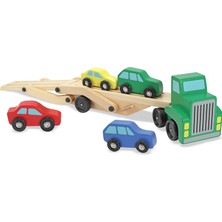 Melissa&Doug Ahşap Araba Taşıyıcı