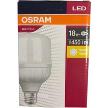 Osram Torch  18W (96W) Jumbo LED Ampul Sarı Işık (5 Adet)