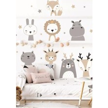 Lizpo Decor Iskandinav Çocuk Dekoratif  Sticker Dekorasyon
