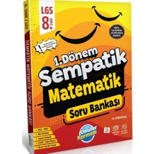 Ünlüler Yayınları Ünlüler 8. Sınıf LGS Matematik 1. Dönem Sempatik Soru Bankası