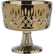 Vitale Koza Cam Kafes Kase Altın 17 cm AK.EVD0094