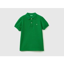 Benetton Erkek Çocuk Polo T-Shırt 3089C300Q-007