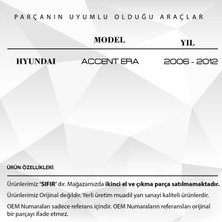 DNC Auto Part Hyundai Accent Era Için Airbag Zemberek / Sargısı- 93490-1E300