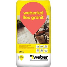 Weber 25/1 Weber Kol Flex Beyaz Granit Yapıştırıcı