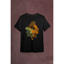 Kendim Seçtim Stanley Kubrick Full Metal Jacket Filmi 1995 Orange Baskılı Tişört  T-Shirt