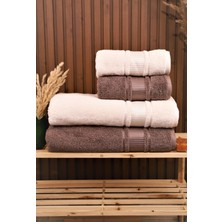 Özdilek Colourist 4'lü Banyo Havlusu Hamam Seti