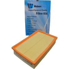 Waben Ford Focus C-Max 1.6, 1.8, 2.0 2003-2007 Hava Filtresi