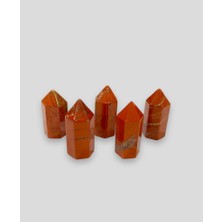 Asya Gems Kazık Model Red Jasper Doğal Taş