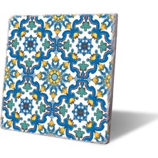 Lwp Shop Sarı Çiçek Motifli Bardak Altlığı