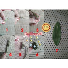 Ahşap Mantarlı Iğneli Quilling Çalışma Tablası