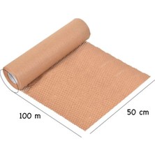 Doğal Ambalaj Petek Dolgu Kraft Ambalaj Kağıdı 50 cm x 100 Metre. %100 Geri Dönüştürebilir Ambalaj. Dogal Ambalaj