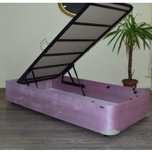 Bengi Ticaret Baza Tay Tüyü Pembe Silinebilir Kumaş Dolgun Metal Çelik 100*200 El Yapım