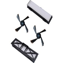 Srfn Ticaret Neato Botvac BV70E/BV75/BV80/BV85/D3/D5/D7/D75/D7500/D80/D8000/D85 Uyumlu Yan Fırça ve Hepa Filtre