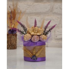 Stone Gift Design Çiçekler Içinde Melek Kokulu Taş Aranjmanı