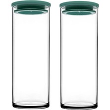 Paşabahçe 43756 Breakfast Club Yeşil Kapaklı Kavanoz