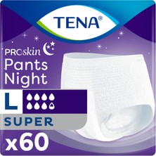 Tena Proskin Pants Night Large Büyük Beden Gece İçin Süper Emici Külot 30'lu 2 Paket - 60 Adet