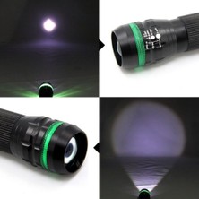 Süper Zoomlu Pilli Ledli  El Feneri WT-060
