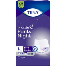 Tena Proskin Pants Night Large Büyük Beden Gece İçin Süper Emici Külot 30'lu Paket