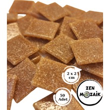 Sanatsal Mozaik Çalışmalarınız Için 20X20 mm (2x2 Cm) Renkli Cam Mozaik Taşı