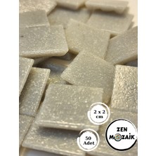 Sanatsal Mozaik Çalışmalarınız Için 20X20 mm (2x2 Cm) Renkli Cam Mozaik Taşı