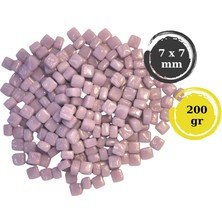 Sanatsal Mozaik Çalışmalarınız Için Renkli Cam Mozaik Taşı - 7x7 mm