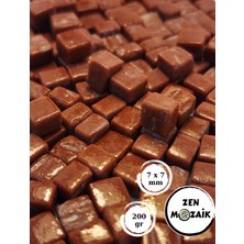 Sanatsal Mozaik Çalışmalarınız Için Renkli Cam Mozaik Taşı - 7x7 mm