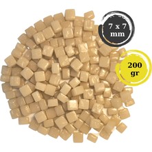 Sanatsal Mozaik Çalışmalarınız Için Renkli Cam Mozaik Taşı - 7x7 mm