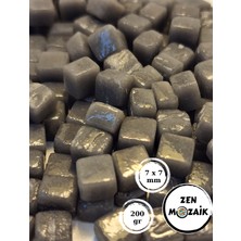 Sanatsal Mozaik Çalışmalarınız Için Renkli Cam Mozaik Taşı - 7x7 mm