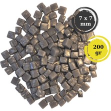 Sanatsal Mozaik Çalışmalarınız Için Renkli Cam Mozaik Taşı - 7x7 mm