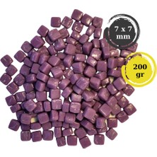 Sanatsal Mozaik Çalışmalarınız Için Renkli Cam Mozaik Taşı - 7x7 mm