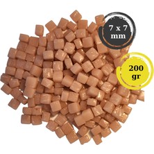 Sanatsal Mozaik Çalışmalarınız Için Renkli Cam Mozaik Taşı - 7x7 mm