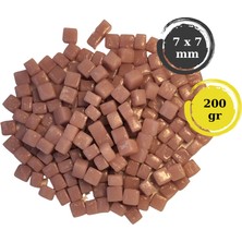 Sanatsal Mozaik Çalışmalarınız Için Renkli Cam Mozaik Taşı - 7x7 mm