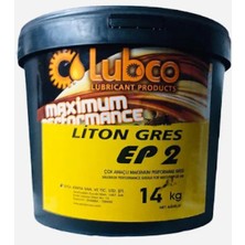 Lubco Litium 200 C Isıya Dayanıklı Gres 14 kg Plastik Kova